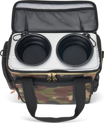 Show full view: Boulevard Personalized Rovernight Dog Travel Bag, Camo slide 6 of 9