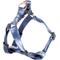 Show in main carousel: Boulevard Personalized Stripe Dog Harness, Navy, Medium slide 2 of 5