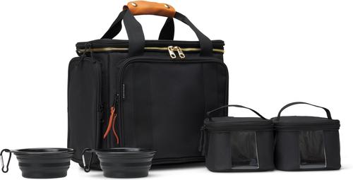 Show full view: Boulevard Rovernight Dog Travel Bag, Black slide 5 of 9