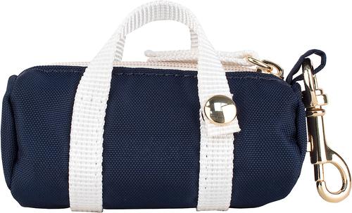 Show full view: Boulevard Toto Dog Poop Bag Dispenser, Navy slide 3 of 5