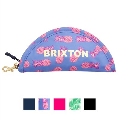 Boulevard Boulevard Travel Personalized Dog Bowl, Aloha Pink, Large
