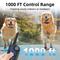 Show in main carousel: Bousnic 1000ft Dog Training Collar Electric Rechargeable Waterproof Dog Shock Collar with Remote for Small, Medium & Large Dog, Blue, 2 count slide 4 of 9