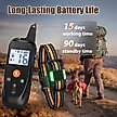 Show in main carousel: Bousnic 124 Levels IPX7 Waterproof 3350-FT Remote Dog Training Electric Shock Collar, Black, 27.5-in neck, 1/2-in wide slide 7 of 8