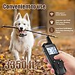 Show in main carousel: Bousnic 124 Levels IPX7 Waterproof 3350-FT Remote Dog Training Electric Shock Collar, Black, 27.5-in neck, 1/2-in wide slide 3 of 8