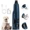 Show in main carousel: Bousnic 6-Speed Pro Quiet Rechargeable Dog & Cat Nail Grinder with 2 LED Lights, Dark Blue slide 1 of 9