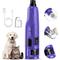 Show in main carousel: Bousnic 6-Speed Pro Quiet Rechargeable Dog & Cat Nail Grinder with 2 LED Lights, Purple slide 1 of 9