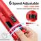 Show in main carousel: Bousnic 6-Speed Pro Quiet Rechargeable Dog & Cat Nail Grinder with 2 LED Lights, Red slide 2 of 9