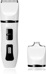 Bousnic Ceramic Removable Blade Dog & Cat Grooming Clipper, White