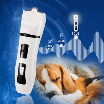 Show full view: Bousnic Ceramic Removable Blade Dog & Cat Grooming Clipper, White slide 6 of 8