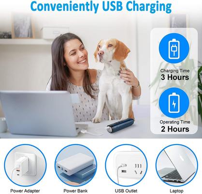 Show full view: Bousnic LED Dog & Cat Nail Grinder, Blue slide 7 of 7