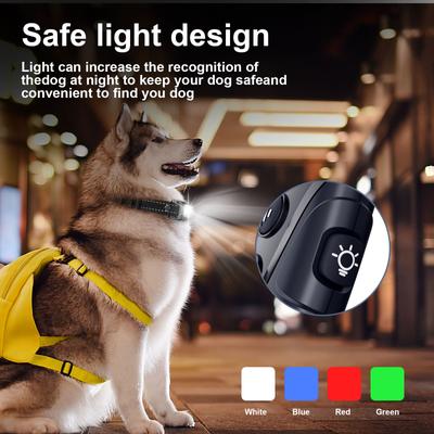 Show full view: Bousnic Outdoor Remote Dog Training Shock e-Collar, Black, 2 count slide 3 of 7