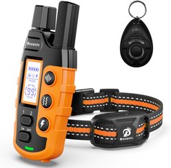 Bousnic Remote Waterproof Dog Training Collar, 3300-ft, Orange, 1 count