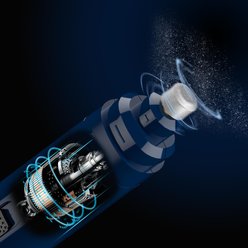 Bousnic Super Low Noise Dog & Cat Nail Grinder, Blue slide 2 of 6