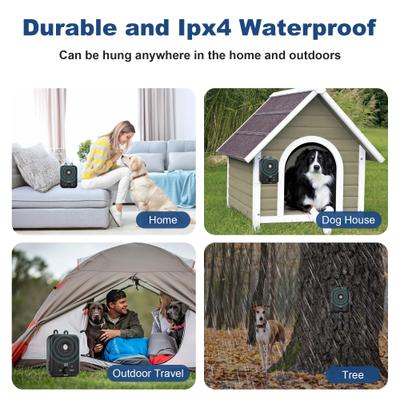 Show full view: Bousnic Ultrasonic Indoor & Outdoor Dog Bark Control Device, Black slide 5 of 8