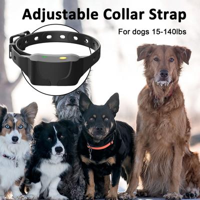 Show full view: Bousnic Waterproof Electric 3000-ft Large Breed Dog Training Collar, Black, 2 count slide 6 of 7
