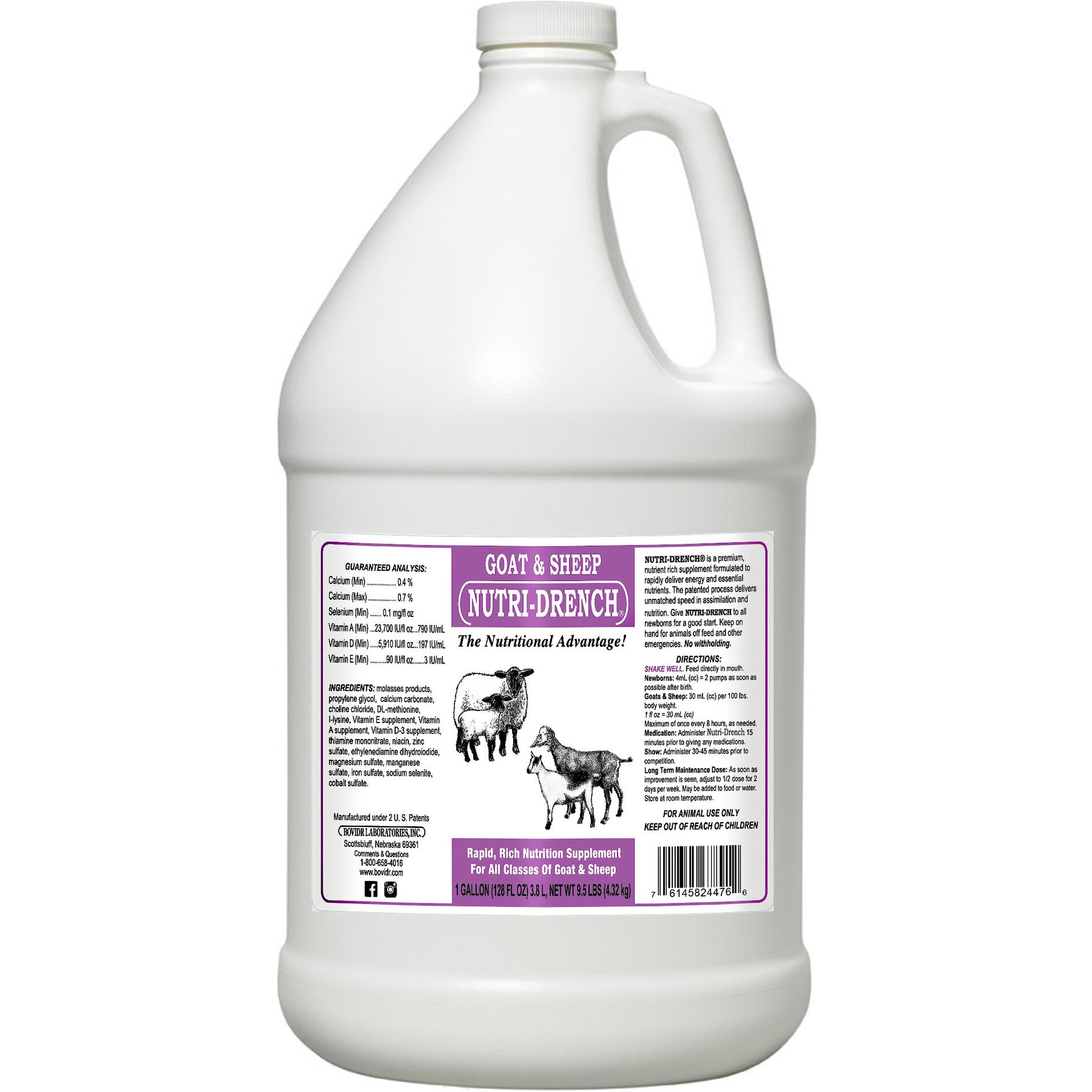 Nutri-Drench Goat & Sheep Supplement, 1-gal bottle