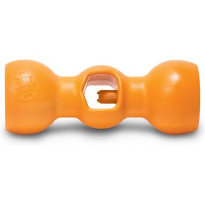 Bow Wow Labs Buddy Safety Device Bully Stick Treat Holder, Orange, Small