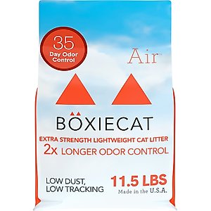 Boxiecat Air Extra Strength Lightweight Clumping Cat & Kitty Litter, 11.5-lb bag