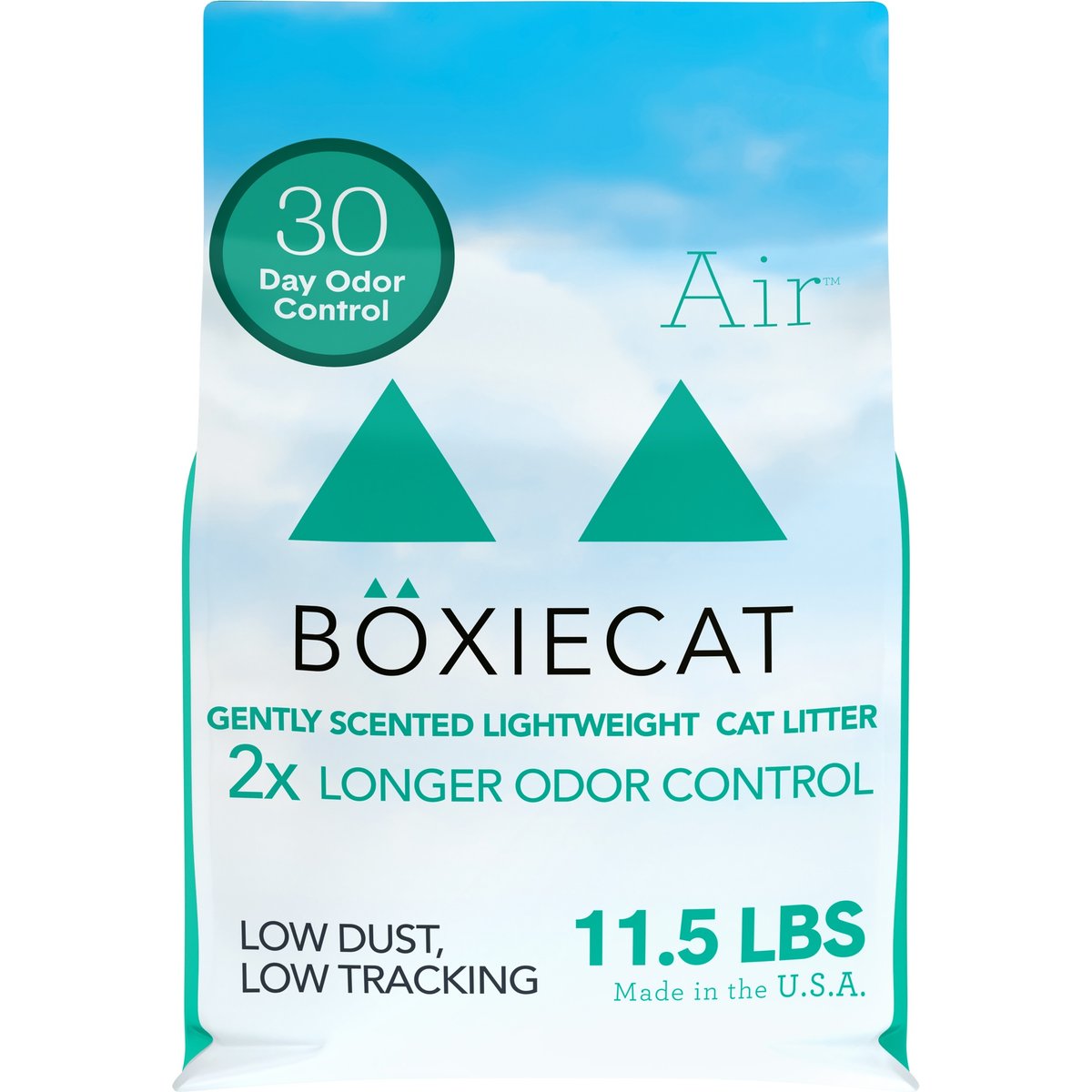 Boxiecat Air Gently Scented Lightweight Clumping Cat & Kitty Litter, 11.5-lb bag