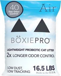 Boxiecat Air Probiotic Lightweight Clumping Cat & Kitty Litter, 16.5-lb bag