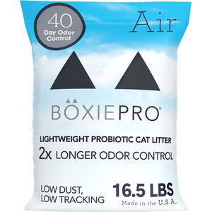Boxiecat Air Probiotic Lightweight Clumping Cat & Kitty Litter, 16.5-lb bag