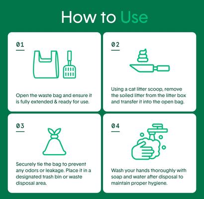 Show full view: Boxiecat Eco Scoop & Tie Cat Litter Waste Bag, 75 count slide 5 of 9