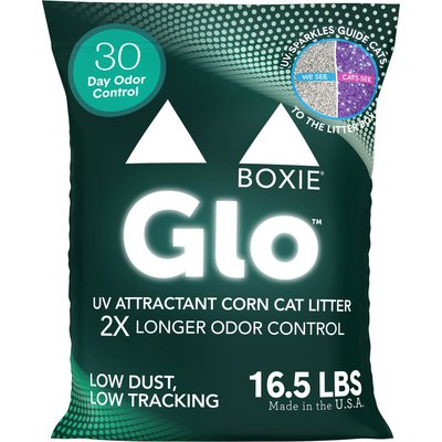 Boxiecat Boxiecat Glo Corn Clumping Cat & Kitty Litter, 16.5-lb bag