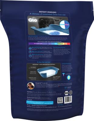 Show full view: Boxiecat Glo Natural Stress-Relief Non-Clumping Crystal Cat Litter with UV Attractant, 6-lb bag slide 3 of 12