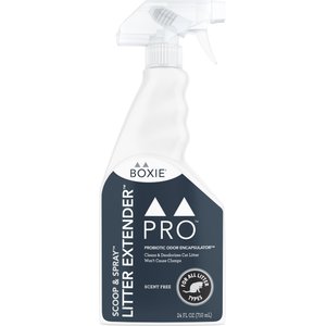 Boxiecat Litter Extender Probiotic Odor Encapsulator Spray, 24-fl oz bottle