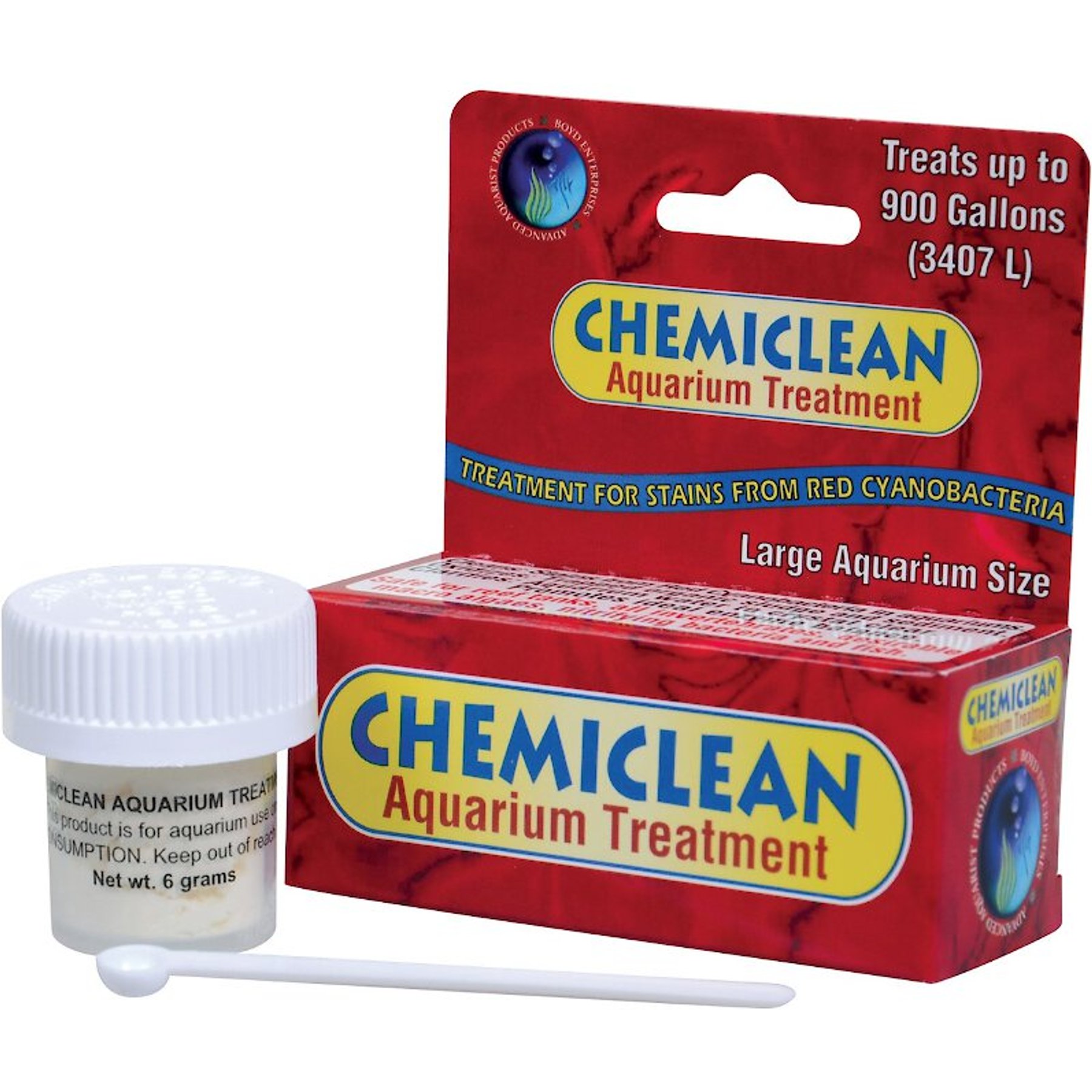 Boyd Chemi-Clean Red Cyanobacteria Aquarium Treatment, 6-g