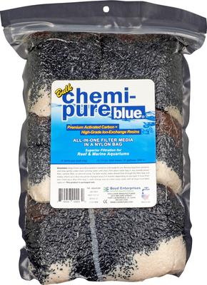 Show full view: Boyd Chemi-pure Blue Ultimate Filter Media, 11-oz jar, Bulk 6-pack slide 1 of 2