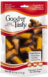 Branded Pack - Good 'n' Tasty Roll-Ups, Soft & Crunchy & Wavy Chips Dog Treats slide 2 of 9