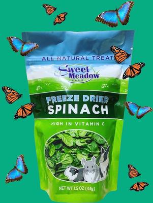 Show full view: Branded Pack - Sweet Meadow Farm Freeze-Dried Small Pet Treat, Dried Papaya Treats, Marigold Herb Treats slide 2 of 8