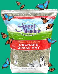 Branded Pack - Sweet Meadow Farm Orchard Grass Hay Small Pet Food, Barn Hideout, Herbs & Timothy Hay Food slide 2 of 7