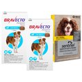 Bundle: Bravecto Chew, 44-88 lbs, (Blue Box), 2 Chews (6-mos. supply) + Sentinel Spectrum Chew for Dogs...