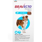 Bravecto Chew for Dogs, 44-88 lbs, (Blue Box), 1 Chew (12-wks. supply)