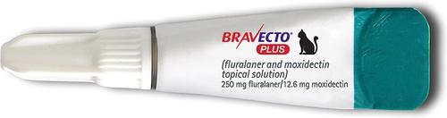 Bravecto Plus Topical Solution for Cats, >6.2-13.8 lbs, (Blue Box)