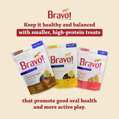 Show full view: Bravo! Bonus Bites Chicken Breast Freeze-Dried Dog Treats, 3-oz bag slide 6 of 11