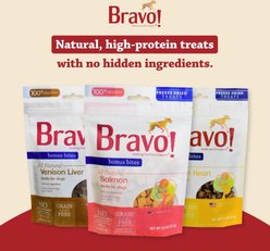 Bravo! Bonus Bites Duck Feet Dry-Roasted Freeze-Dried Dog Treats, 5-oz bag slide 2 of 7