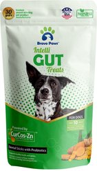 Bravo Paws Intelli Gut Dental Dog Treat, 10 count