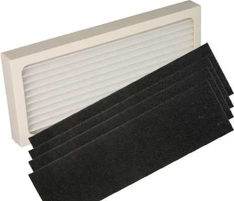 Show full view: Breathe Naturally HEPA & Carbon Replacement Filters for Hamilton Beach True Air 04383 Series Air Purifiers, 5 count slide 1 of 2