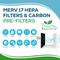 Show in main carousel: Breathe Naturally HEPA & Carbon Replacement Filters for Honeywell HPA100 Series Air Purifiers, 5 count slide 2 of 2