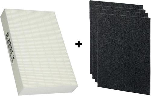 Show full view: Breathe Naturally HEPA & Carbon Replacement Filters for Honeywell HPA300 Series Air Purifiers, 7 count slide 1 of 2