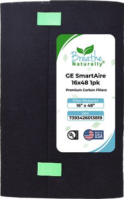 Show full view: Breathe Naturally Replacement Carbon Prefilter for GE SmartAire Series Air Purifiers, 1 count slide 1 of 2