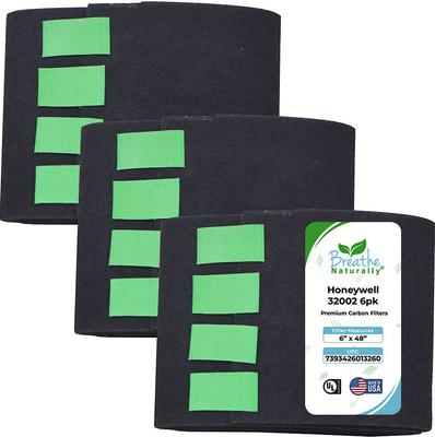 Show full view: Breathe Naturally Replacement Carbon Prefilter for Honeywell 32002, 6 count slide 1 of 2