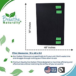 Breathe Naturally Replacement Carbon Prefilter for Honeywell 33002, 1 count slide 2 of 2