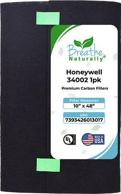 Show full view: Breathe Naturally Replacement Carbon Prefilter for Honeywell 34002, 1 count slide 1 of 2