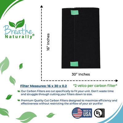 Show full view: Breathe Naturally Replacement Carbon Prefilter for Hunter 30901, 1 count slide 2 of 2