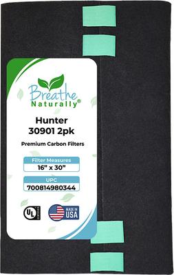 Show full view: Breathe Naturally Replacement Carbon Prefilter for Hunter 30901, 2 count slide 1 of 3