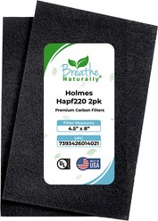 Breathe Naturally Replacement Carbon Prefilters for Holmes HAPF220 Series Air Purifiers, 2 count slide 1 of 2